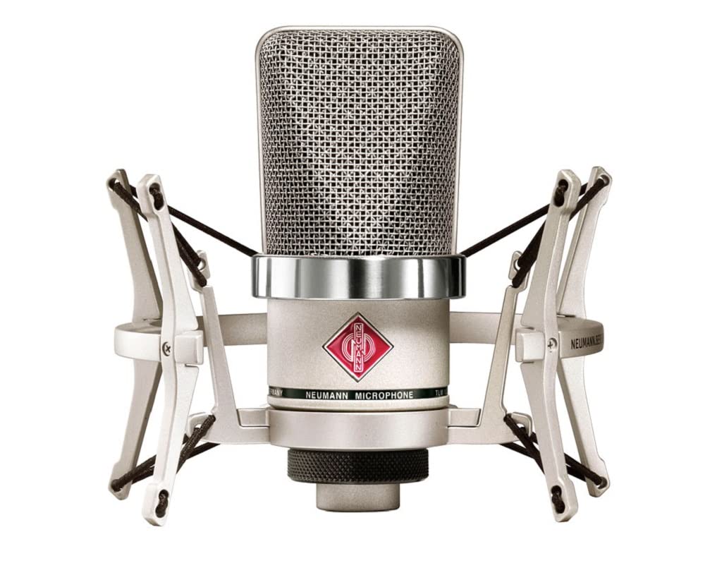 Neumann TLM 102 Studio Set - Cardioid Condenser Microphone Ideal for Home/Professional Studio Instrument Vocal Podcast Twitch re